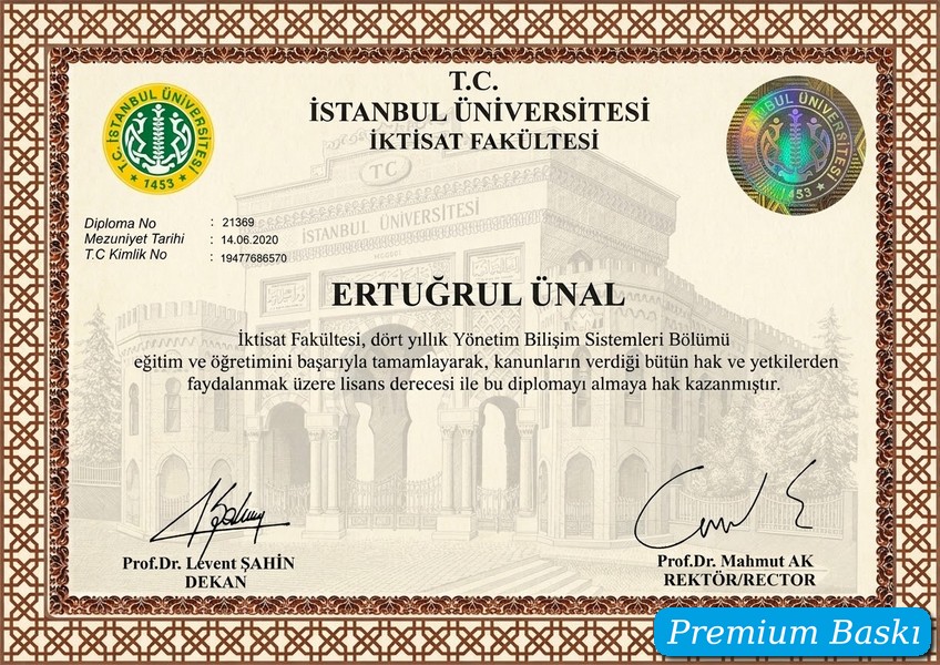 Diploma örneği 4